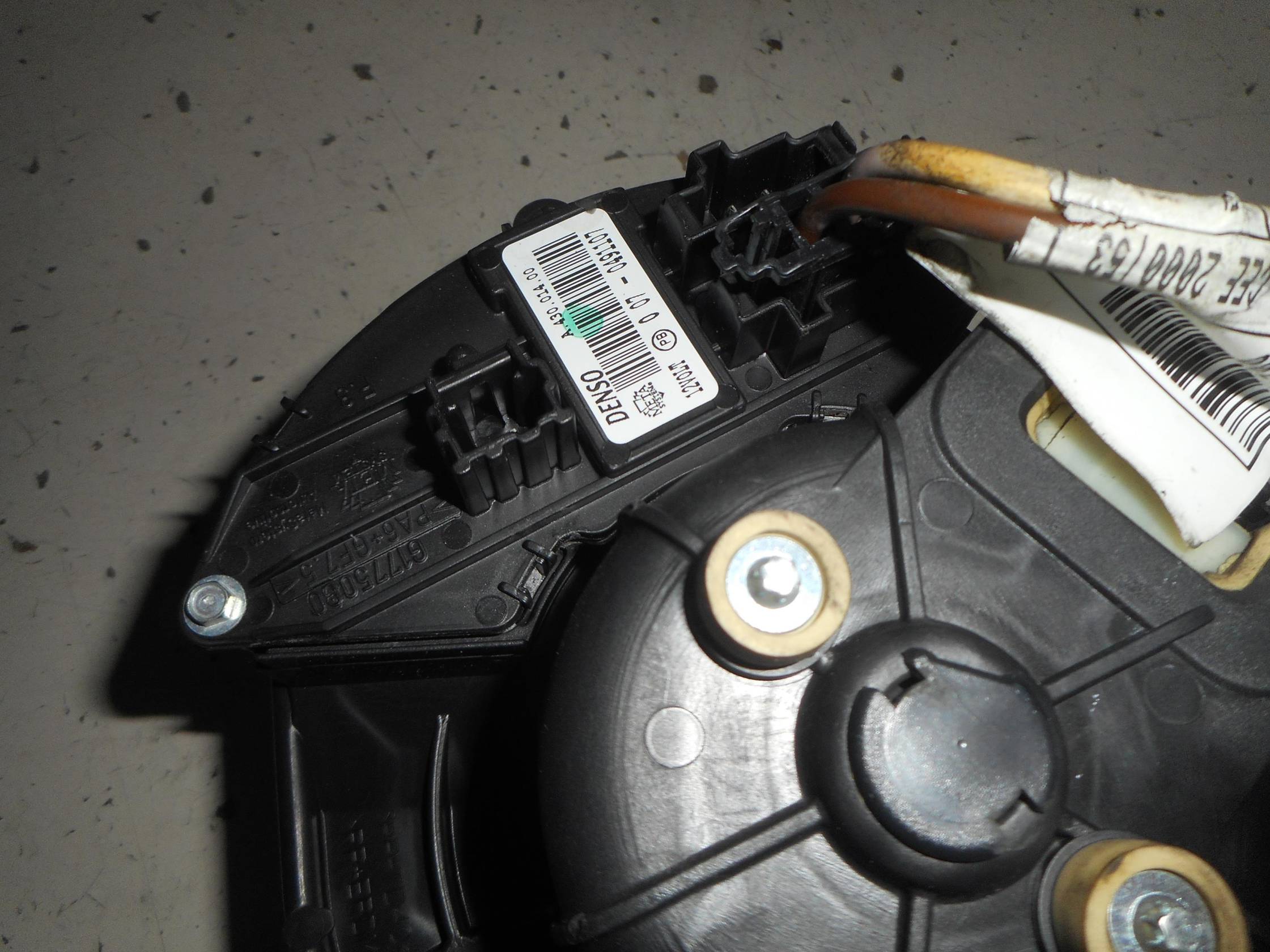 Motorino ventilazione abitacolo